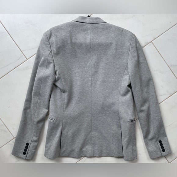 Zara Grey Blazer Jacket - Picture 7 of 7